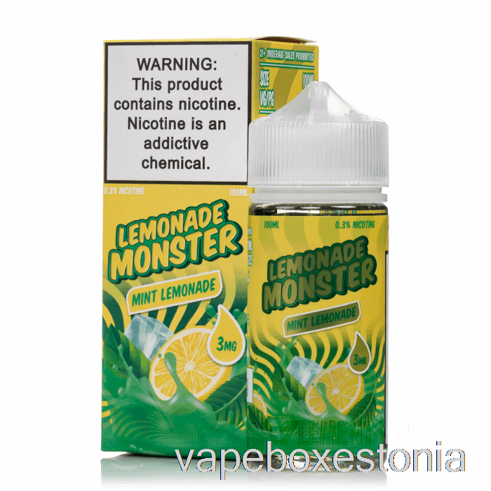 Vape Box Estonia Mint - Limonaadi Koletis - 100ml 0mg